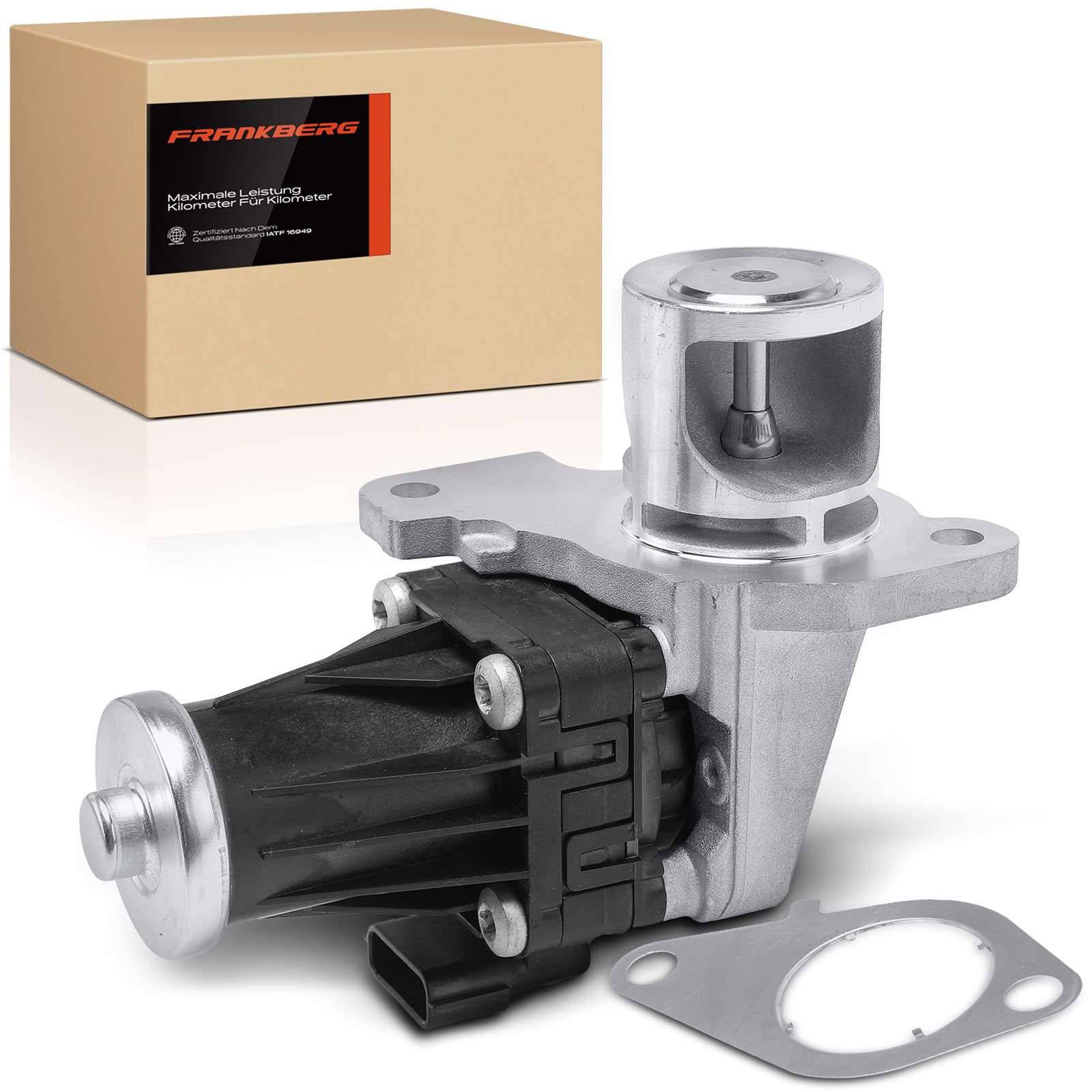 Frankberg Valvola EGR Diesel Compatibile con Clio IV BH 1.5L M.e.g.a.n.e III Grandtour KZ0/1 1.5L Citan Tourer W415 1.5L Qashqai II SUV J11 J11 1.5L Juke F15 1.5L Replace# 555415
