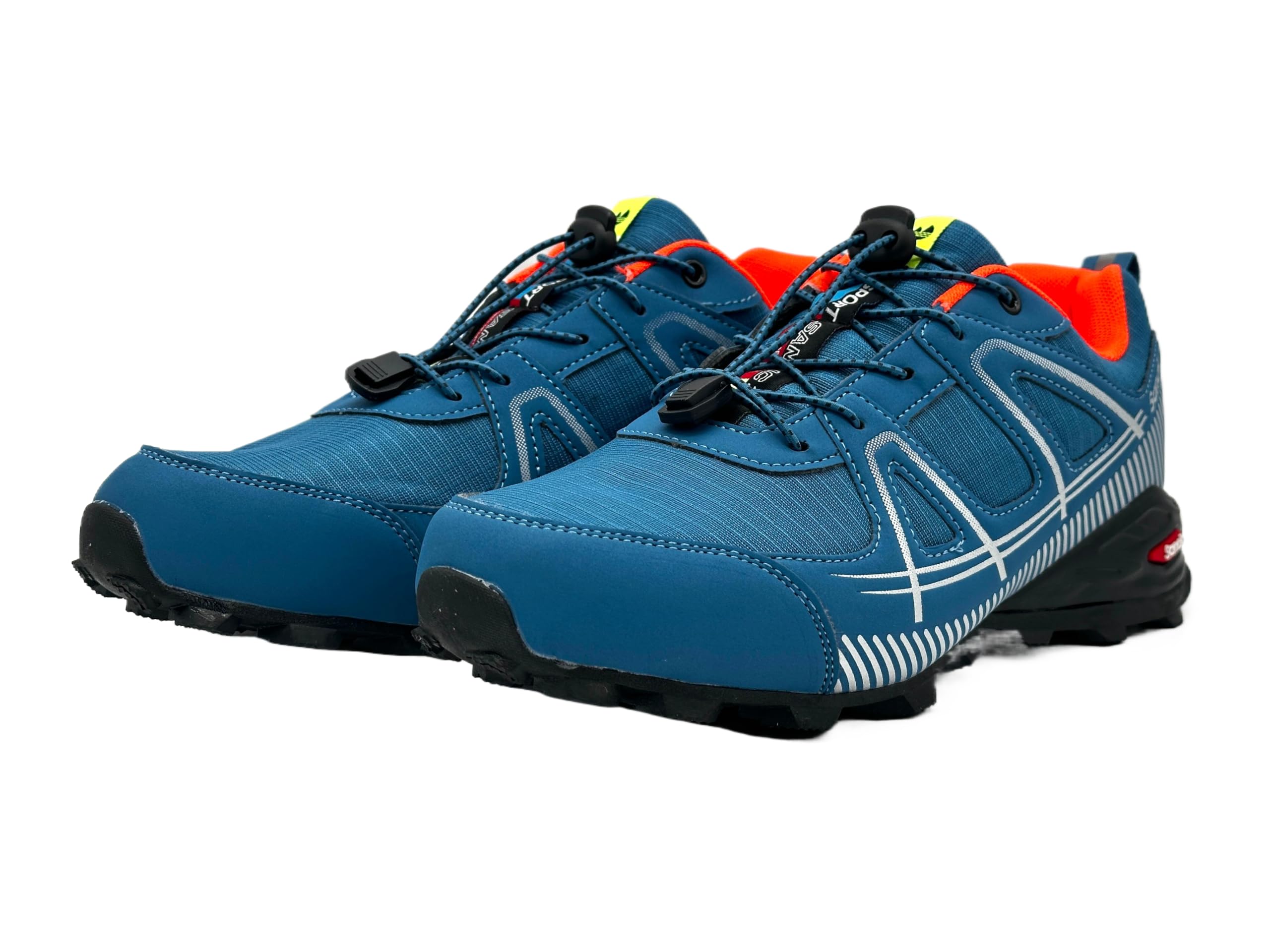 Damen Herren Wanderschuhe – Atmungsaktive Trekkingschuhe mit Rutschfester Sohle – Leichte Outdoor Schuhe für Wandern & Trailrunning
