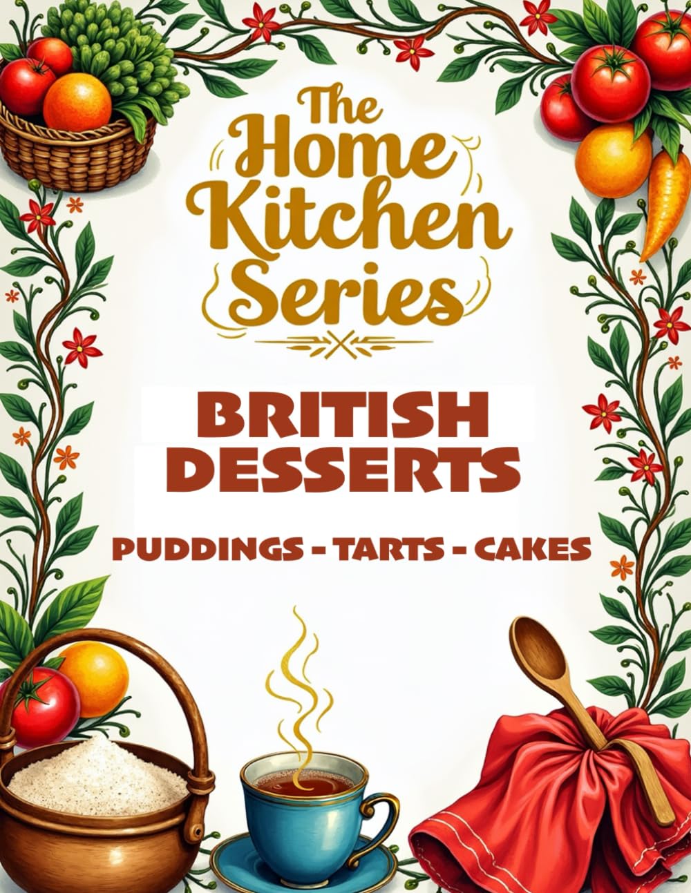 THE HOME KITCHEN SERIES: BRITISH DESSERTS: PUDDINGS - TARTS - CAKES