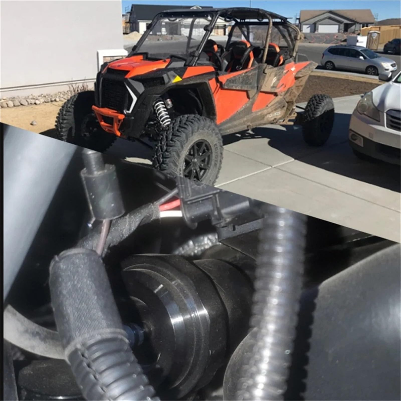 Do Can Am Do Maverick 2020-2023 R RR Vortex BOV XRS XRC XMR XDS Zestaw Zaworu Przełączającego Koła Nadmiarowego Ciśnienia zawór przełączający‌ zawór przełączający samochodo