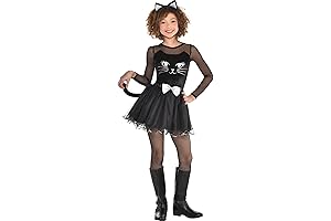 Amscan Black Kitty Kat Costume - 1 Set - Perfect for Halloween Theme Parties