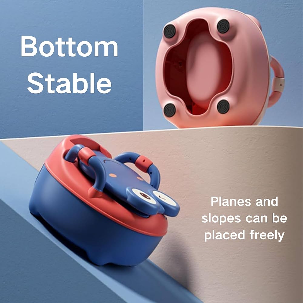 SUQ Pot De Toilette Enfant - Apprentissage Propreté, Design Grenouille, Coussin Doux