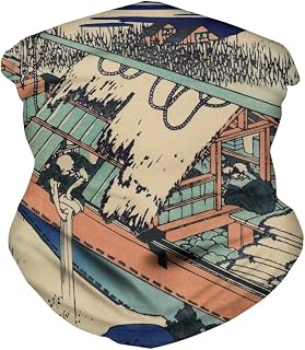 Oil Painting Prints Balaclava Seamless Bandanas The Starry Night Pattern Unisex Headwear Wrap Scarf Neck