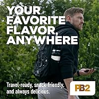 Vista 5 de PB2 Polvo de Mantequilla de Maní Pura - [Recipiente de 2 lb/32 oz] - Sin Azúcar Añadida, Sin Sal Añadida, Sin Conservantes Añadidos - 100%