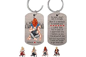 Personalized I Need You Tonight Keychain
