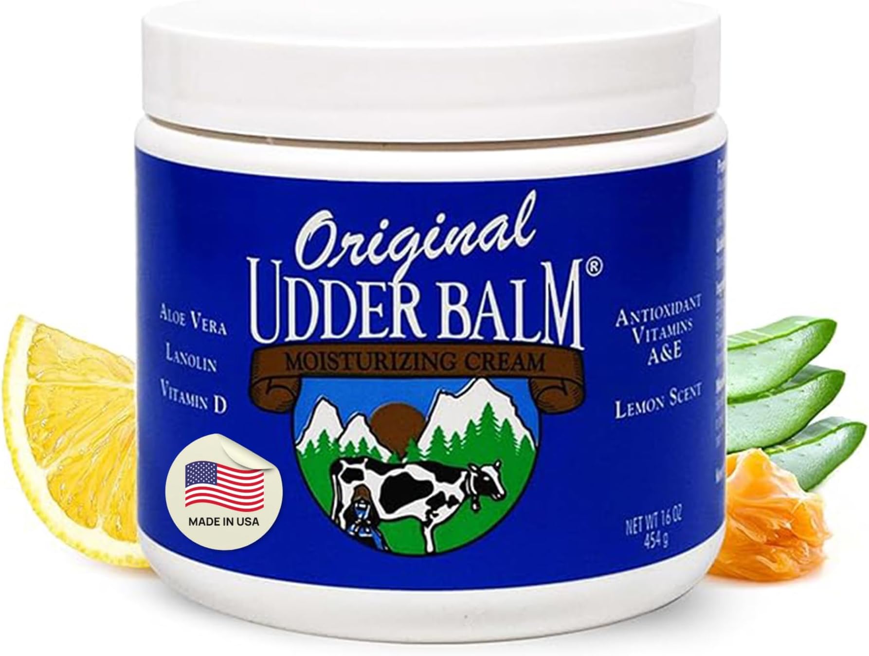 Original Udder Balm Moisturizing Cream 16oz Jar