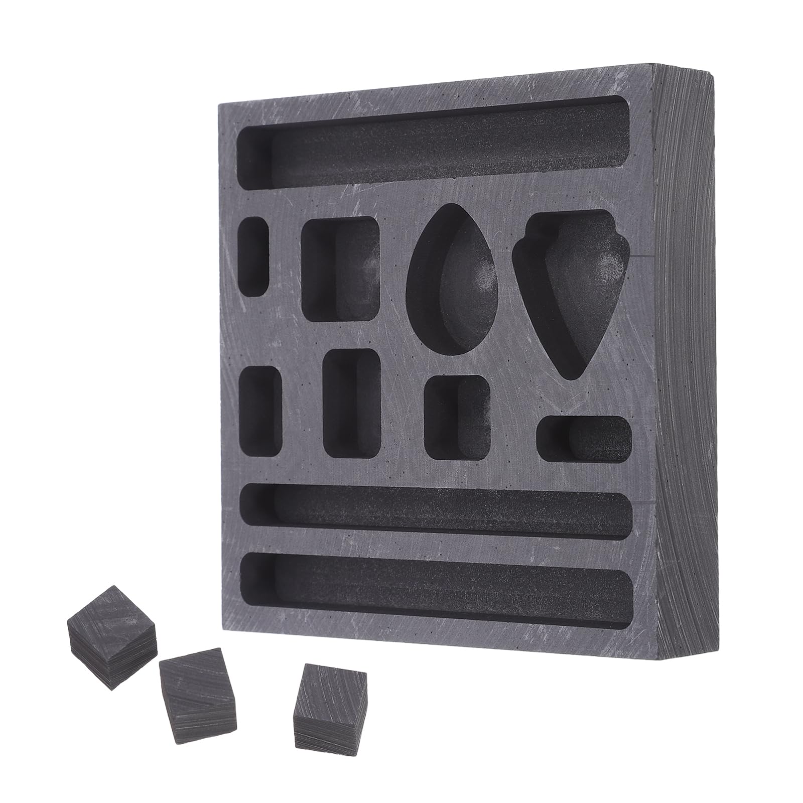Moule de fonderie en graphite résistant à haute température pour fusion d'or et cuivre