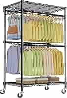 Amazon.com: VIPEK R2 Pro Rolling Garment Rack 2-Sided