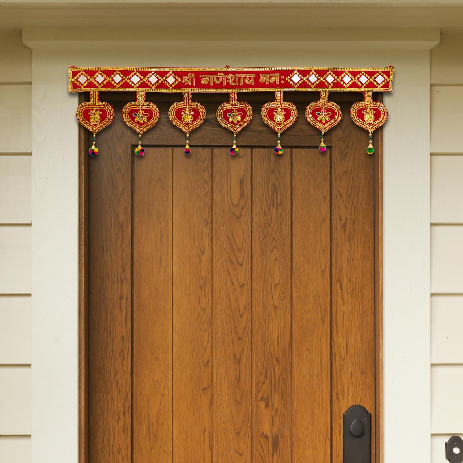 SYPRAM PRODUCTION Traditional Toran Bandarwal for Home Decor for Entrance Door Wedding Decor