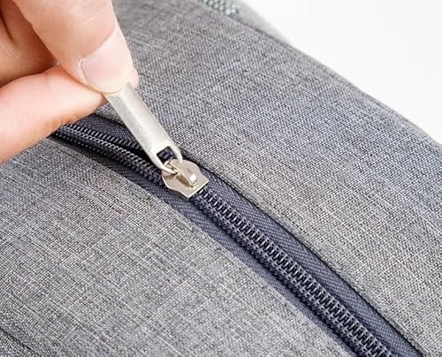 Bolsa Sacola Térmica Lancheira Marmita Academia Trabalho - Quente e Frio (Cor Cinza)