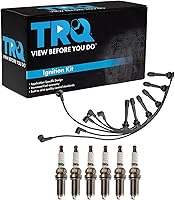 Vista 42 de Kit de Bujías de Iridium TRQ 5 Piezas Bujías de Iridium Compatibles con Chevrolet Aveo 2004-2008 2007-2008 Aveo5