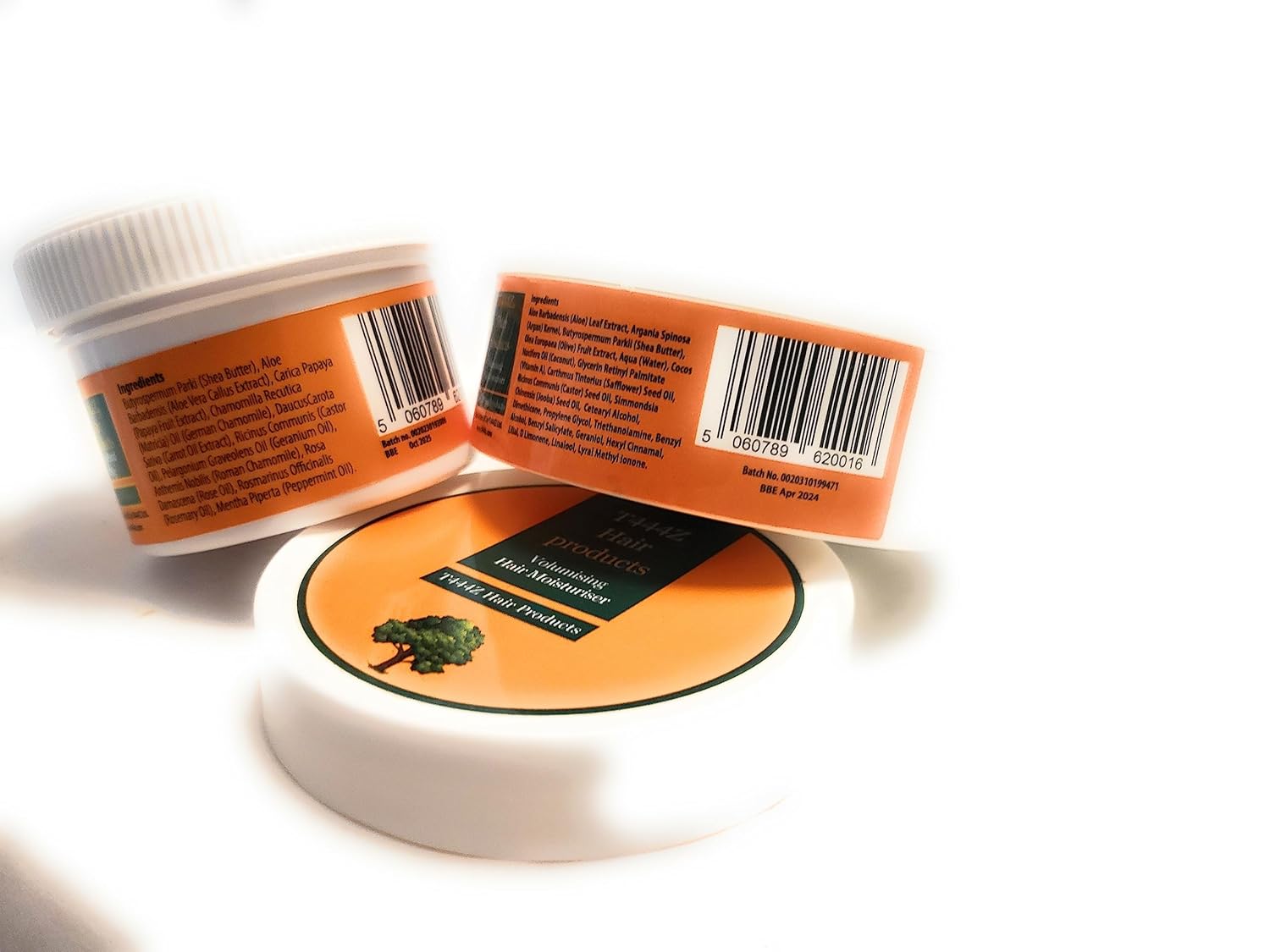 T444Z Perfect Combo Hair Care Set - Nourishing Scalp Hair Food & Moisturizing Formula for Healthy-Looking Hair & Scalp Care - Ideal for Dry Stressed & Protective Styles | Creamy Balm, Conditioner
