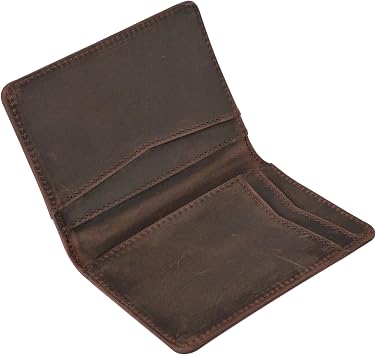 RFID Blocking Slim Wallet for Men | Thin Bifold Credit Card Holder Wallet | Mens Wallet Slim Business Card Case | Minimalist Front Pocket wallet with Gift Box