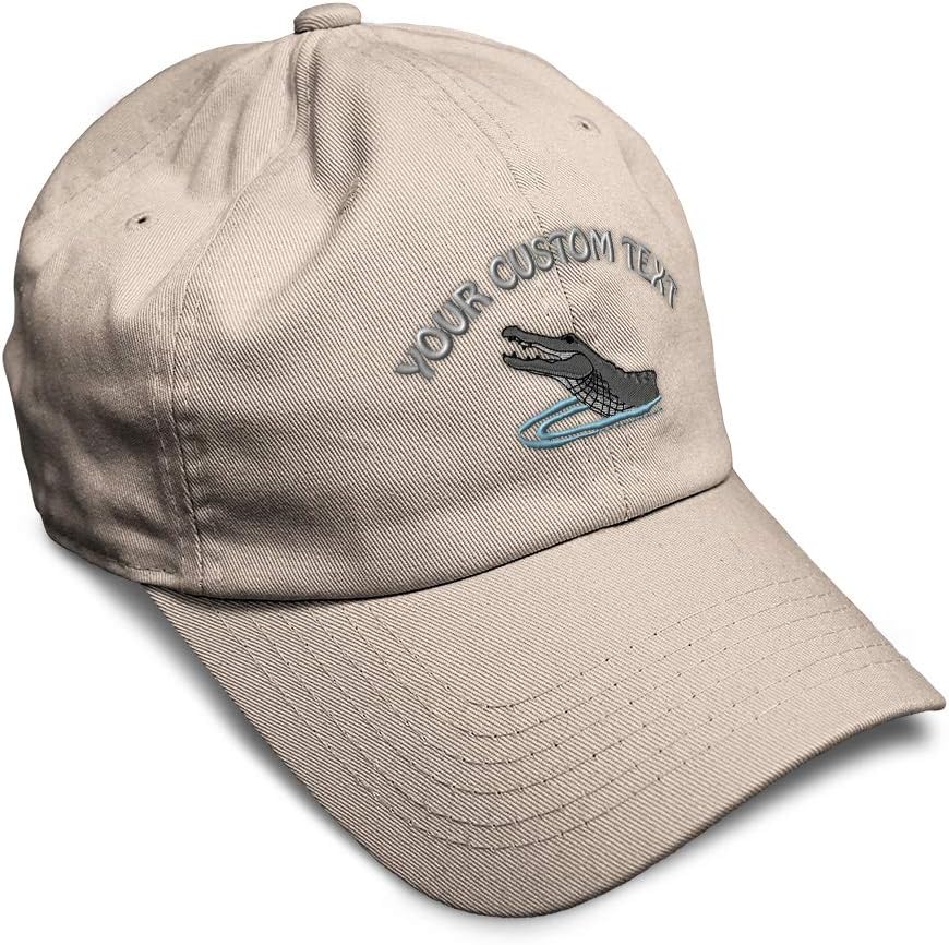 Soft Baseball Cap Wildlife Alligator Crocodile Reptile Wild Animals Antelope Cotton Dad Hats for Men & Women