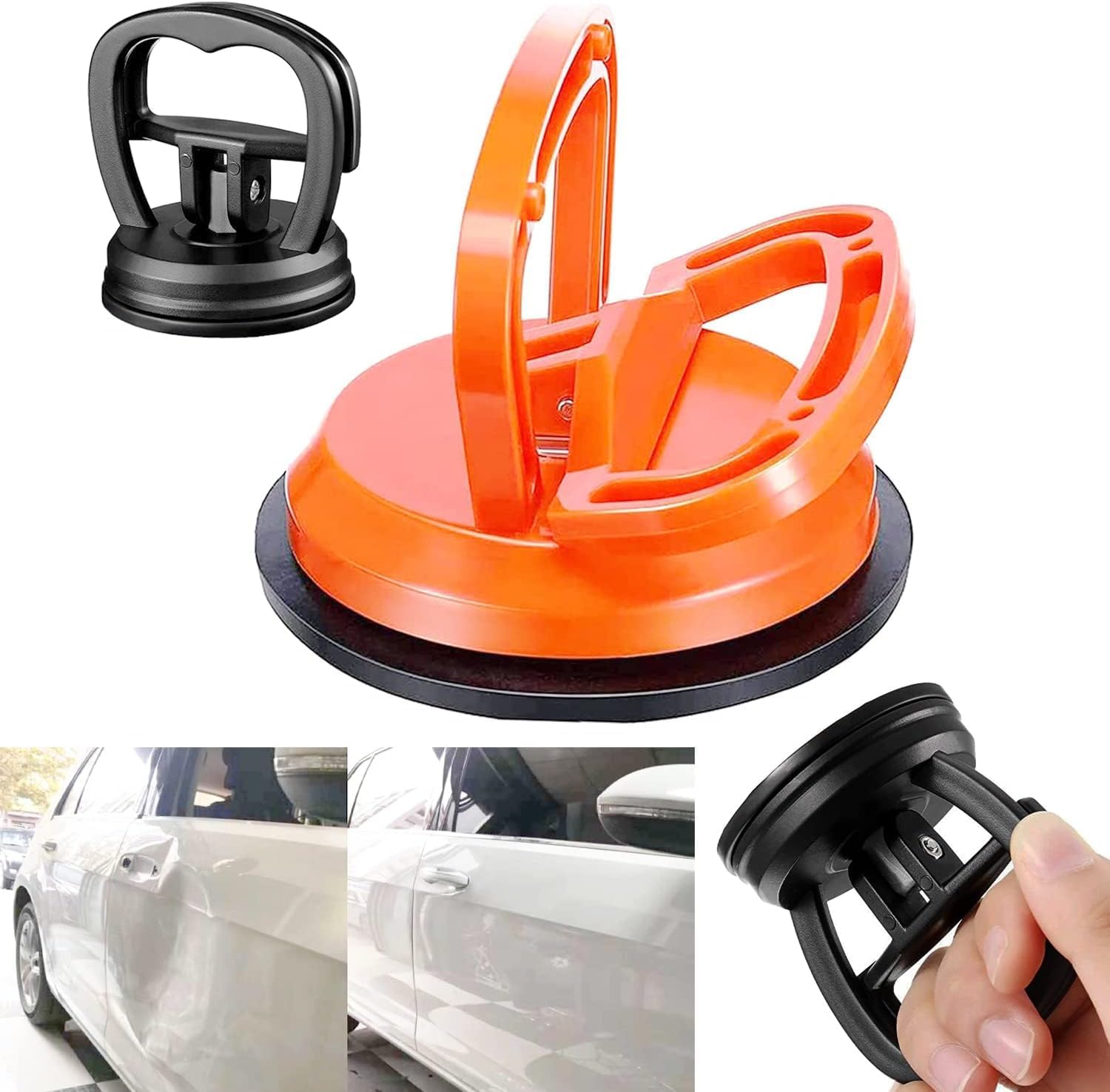 2 Pack Car Dent Remover Tool for Car, Car Dent Puller Kit Auto Body Dent Remove, Suction Cup for Car Dent Repair Kit, Car Dent Removal Kit Body Repair Dent Removal Tools