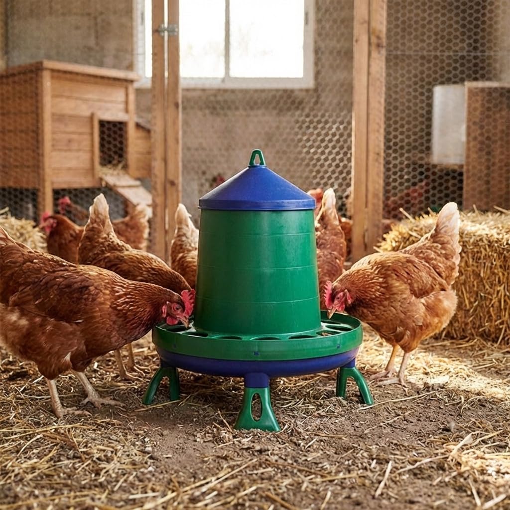 Mangiatoia galline 12 kg, misure 46x50 cm