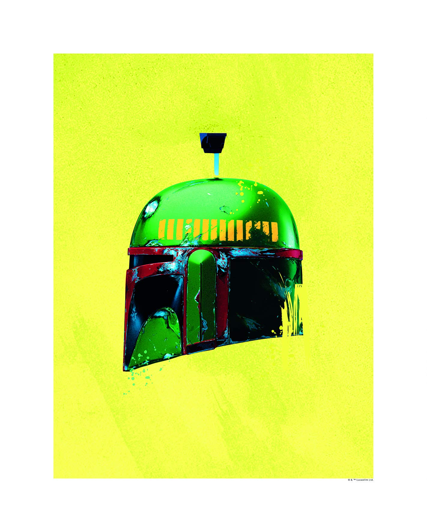 Komar Wall Painting, Polyvinyl Chloride (PVC), Colourful, 40 x 50 cm, 50L x 40W cm