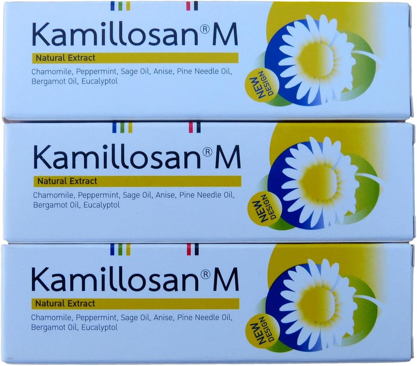 (Pack of 3) Kamillosan M with Chamomile and Essential Oils Spray 15ml