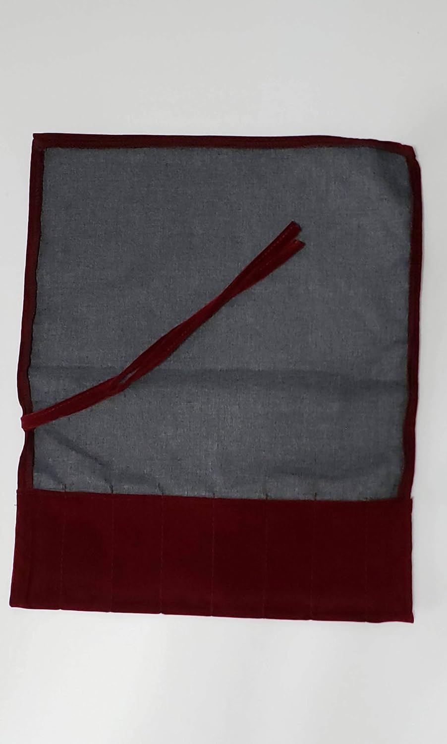 Fabric pouch with 8 Pockets for Tuning Forks
