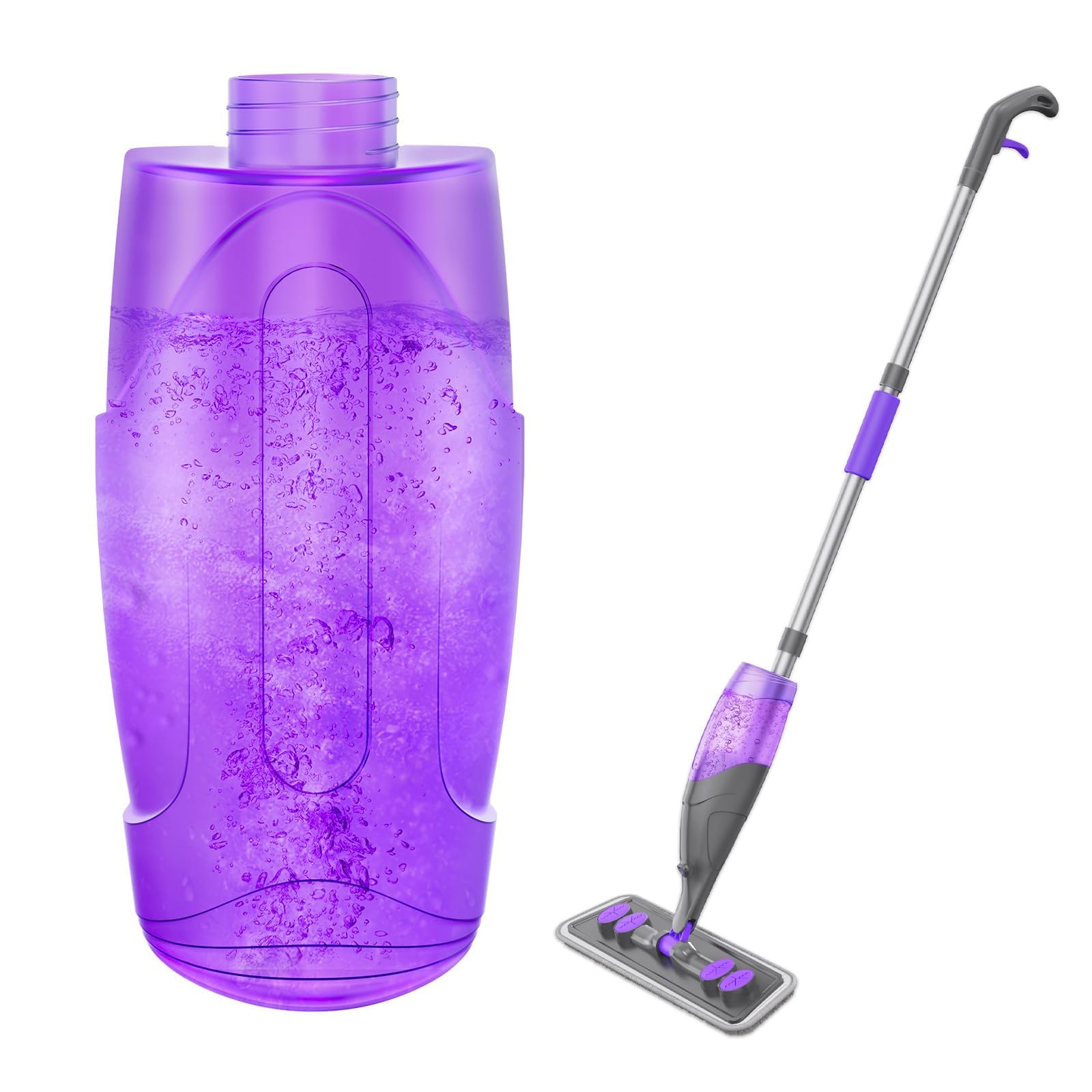 Photo 1 of 520ML Refillable Bottle for IOPRETTY Spray Mop: Replacement Bottles for IOPRETTY ONLY - Water Tank for Multi-Surface Floor Cleaning