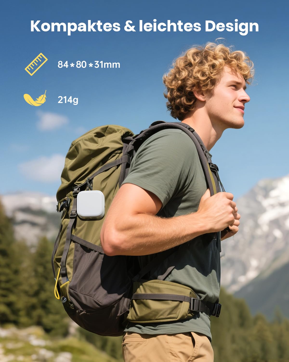 Eventek Campinglampe 4000LM, 10000mAh LED Outdoor Camping Licht Bis zu 100+Stunden & 4 Modi, IP65 Wasserdicht Tragbar Aufladbar Zeltlampe für Camping, Stromausfälle, Wandern, Notfall, 1 Stück Solar