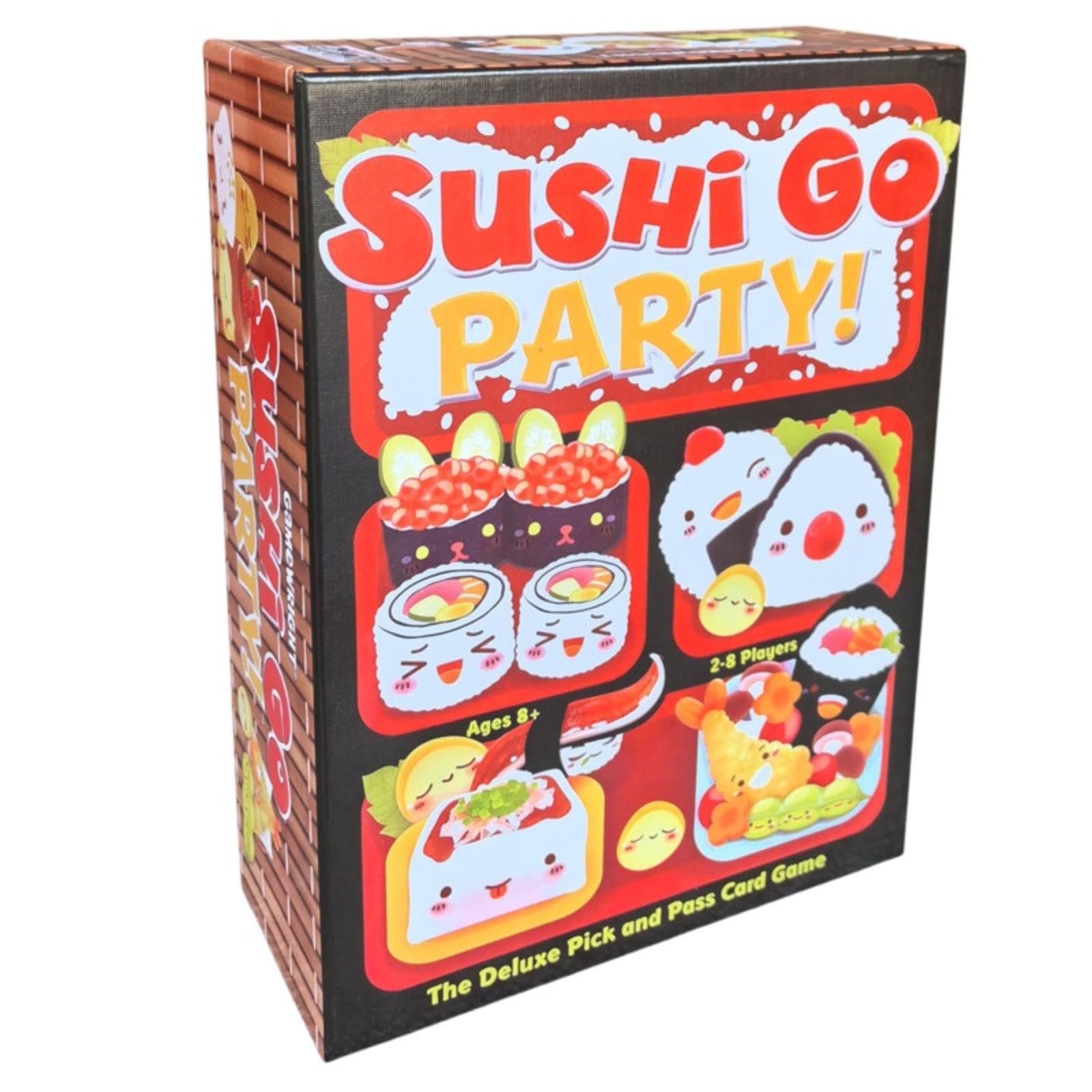 1 Box Fun Card Game Sushi Go Family Gathering Board Gamed Card Sushi Go Party Cards Game Deck Roll Creative Holiday Gamed Gift