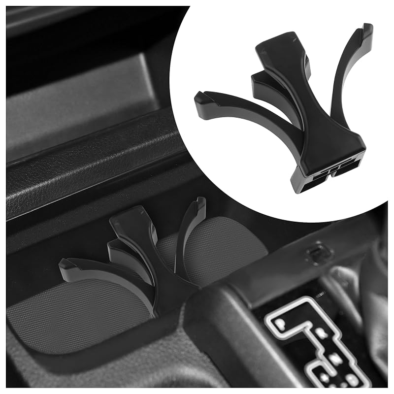 Inserto Divisor para Porta-Copos do Console Central, substitui OEM#5604-04010, compatível com Toyota Tacoma 2005 a 2014, carleef