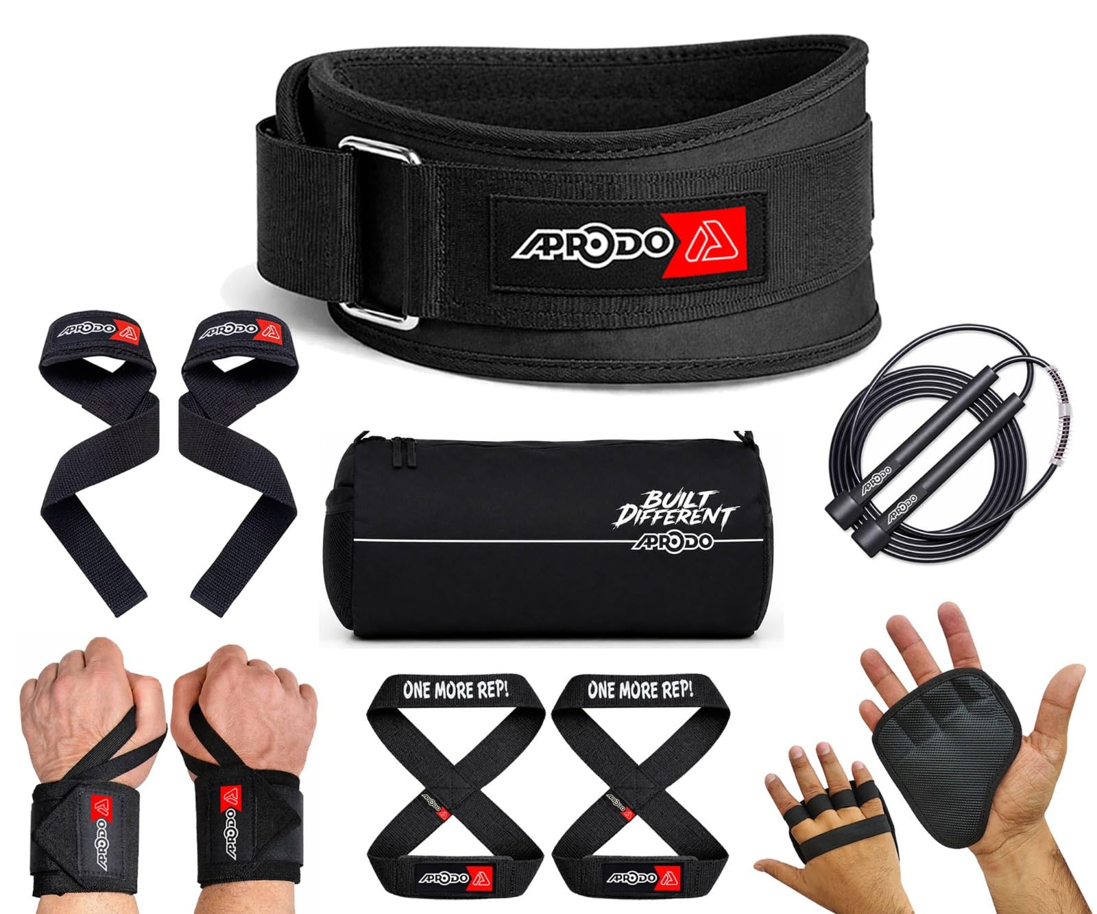 APRODO Unisex 5’’ inch Wide Nylon Eva Waist Support Belt Sport Pressurized Weightlifting Bodybuilding Fitness Squatting Training Lumbar Back Supporting Safety Belt-image-26