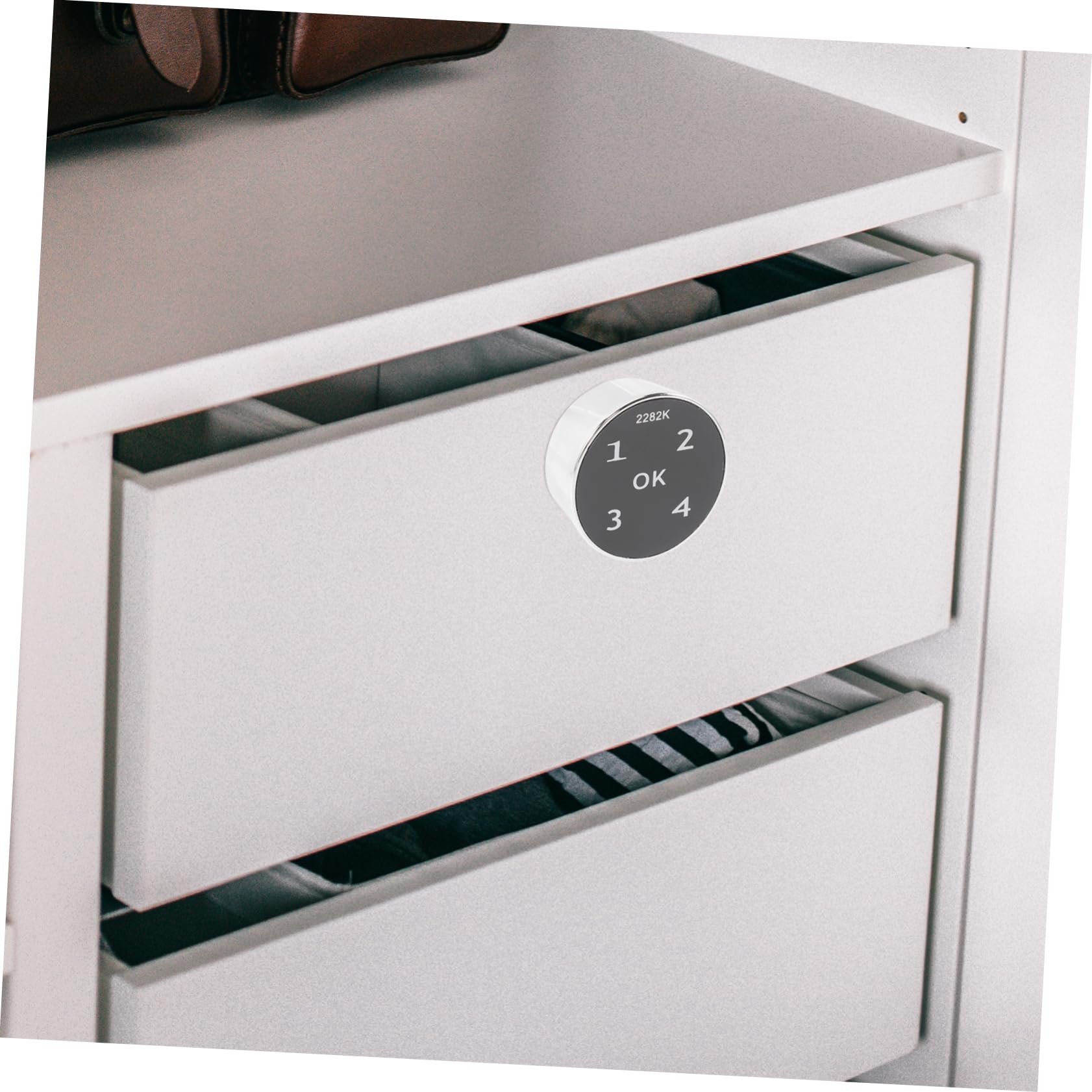 Mikikit 2stücke Elektronisches Passwortschloss Für Schranktüren Touchscreen Digital Lock Mit Einzigartigem Design Passend Für Verschiedene Möbel Sicher Und Langlebig Für Zuhause Und