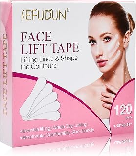 Face Lift Tape 240Pcs, Instant Face Lifting Invisible Tape, Eliminates Wrinkles, Invisible Facial Lifting Sticker for Face, Chin, and Neck