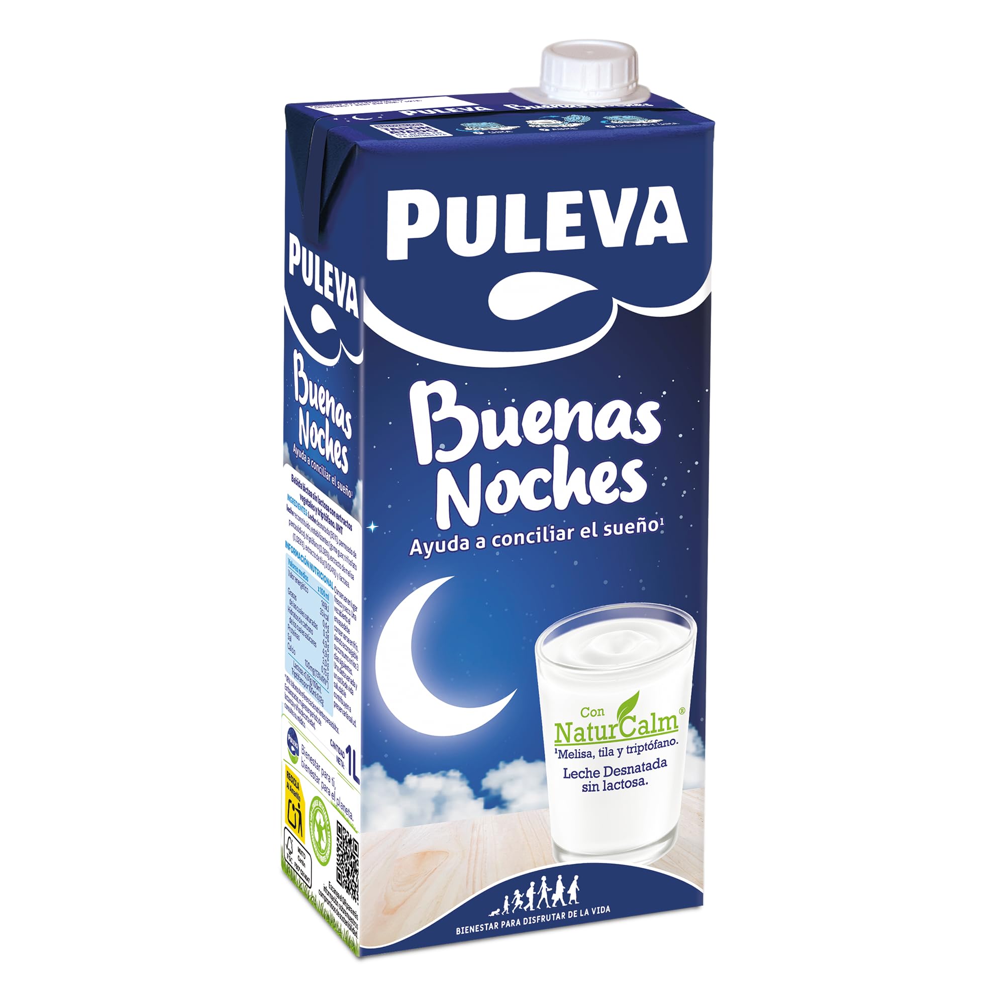 Puleva Leche Buenas Noches Pack 6 x 1L