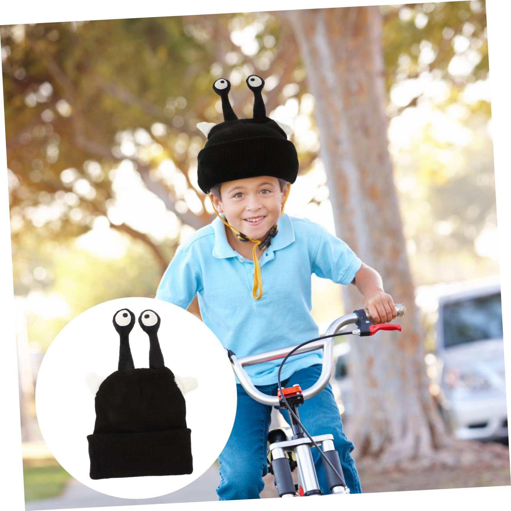 Toyvian Housse de Casque Enfants Adulte Hommes Housses de Casque de Ski Accessoires de Casque de vélo Housse de Protection Casque Couverture de Visage de Ski Accessoires Fil
