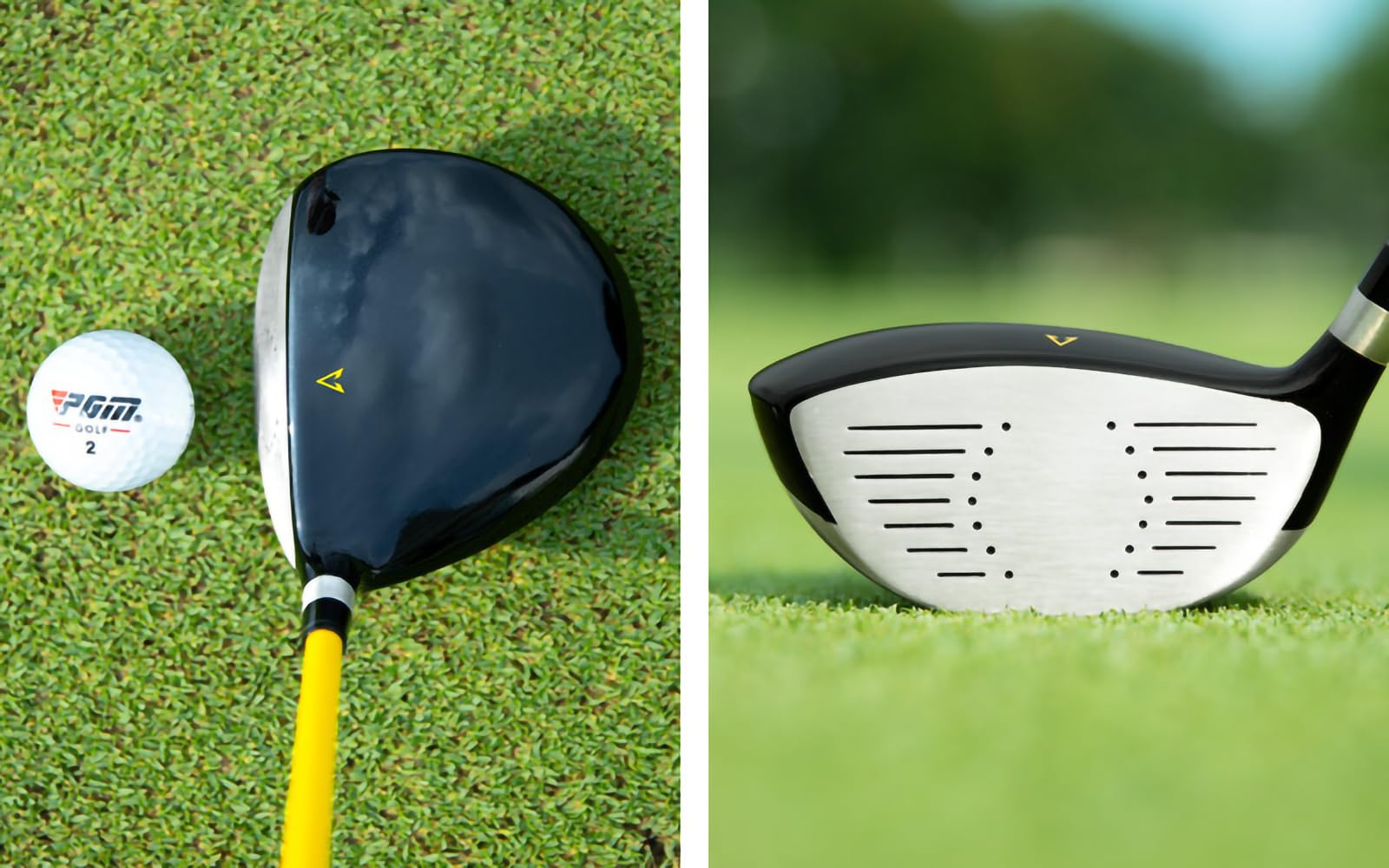 PGM Rio Golf Clubs - Juego completo de palos de golf para diestros y niños, 4 piezas de palos de golf juveniles con bolsa de soporte para niños y niñas