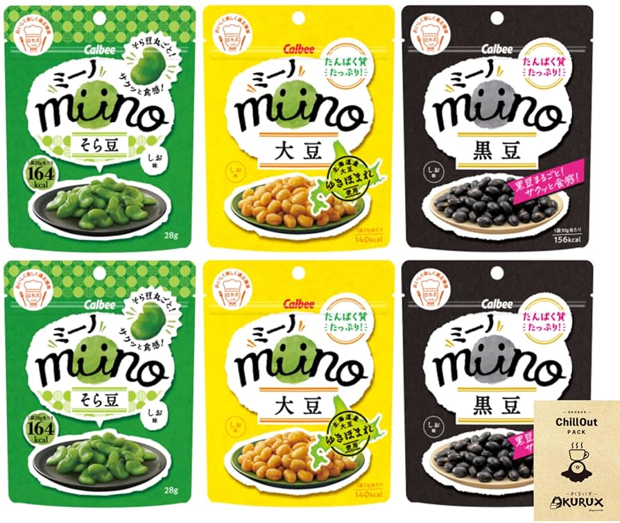 美品フランチェスコチミーノ サイズ39 2点セット カルビー miino ミーノ 選べる3種類 そら豆 大豆ミックス 香ばし