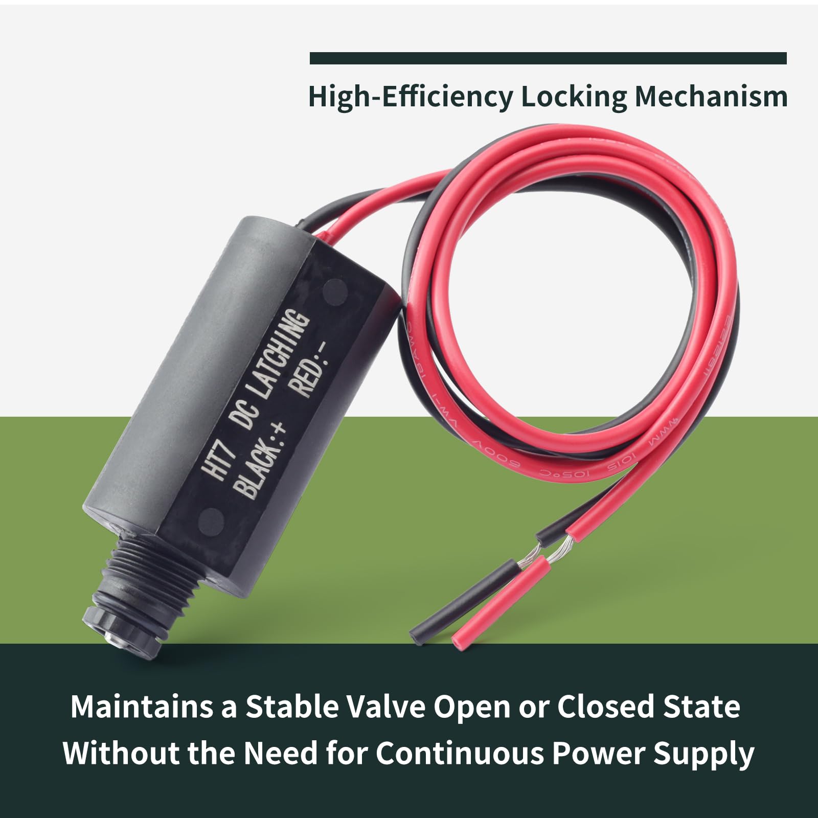 Nuova valvola a solenoide di ricambio 458200 DC per sistemi di irrigazione Hunter per controller ibridi NODE NODE NODE-BT XC Hybrid da 9 V DC (2 pezzi)
