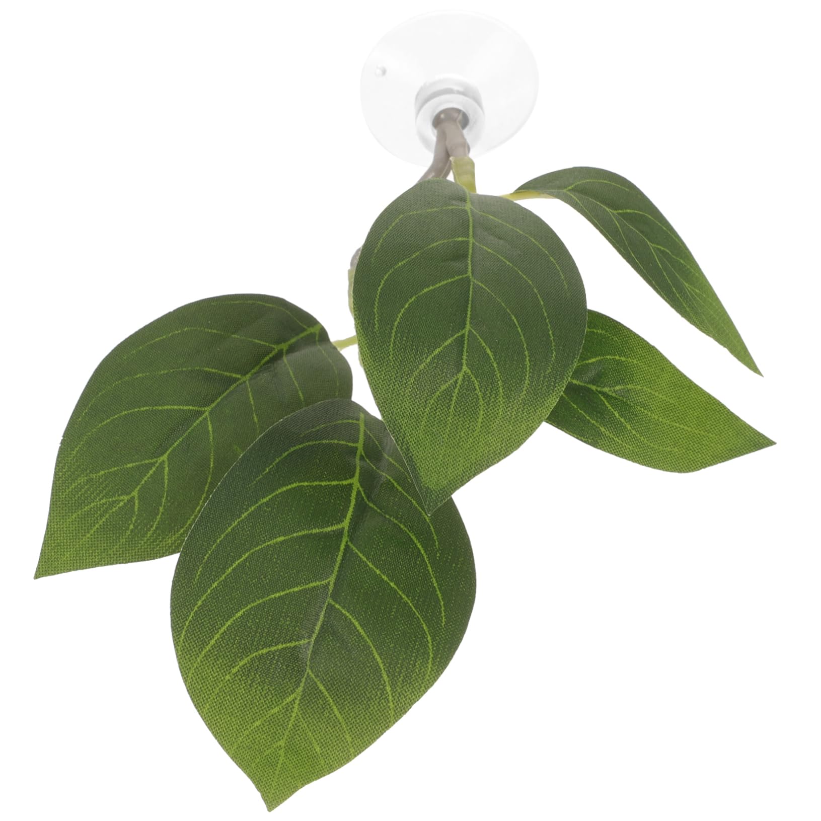 HKSDKABOP Fish Leaf Pad, Betta Fish Resting and Spawning Artificial Leaf Hammock rium Multicolor(Green)