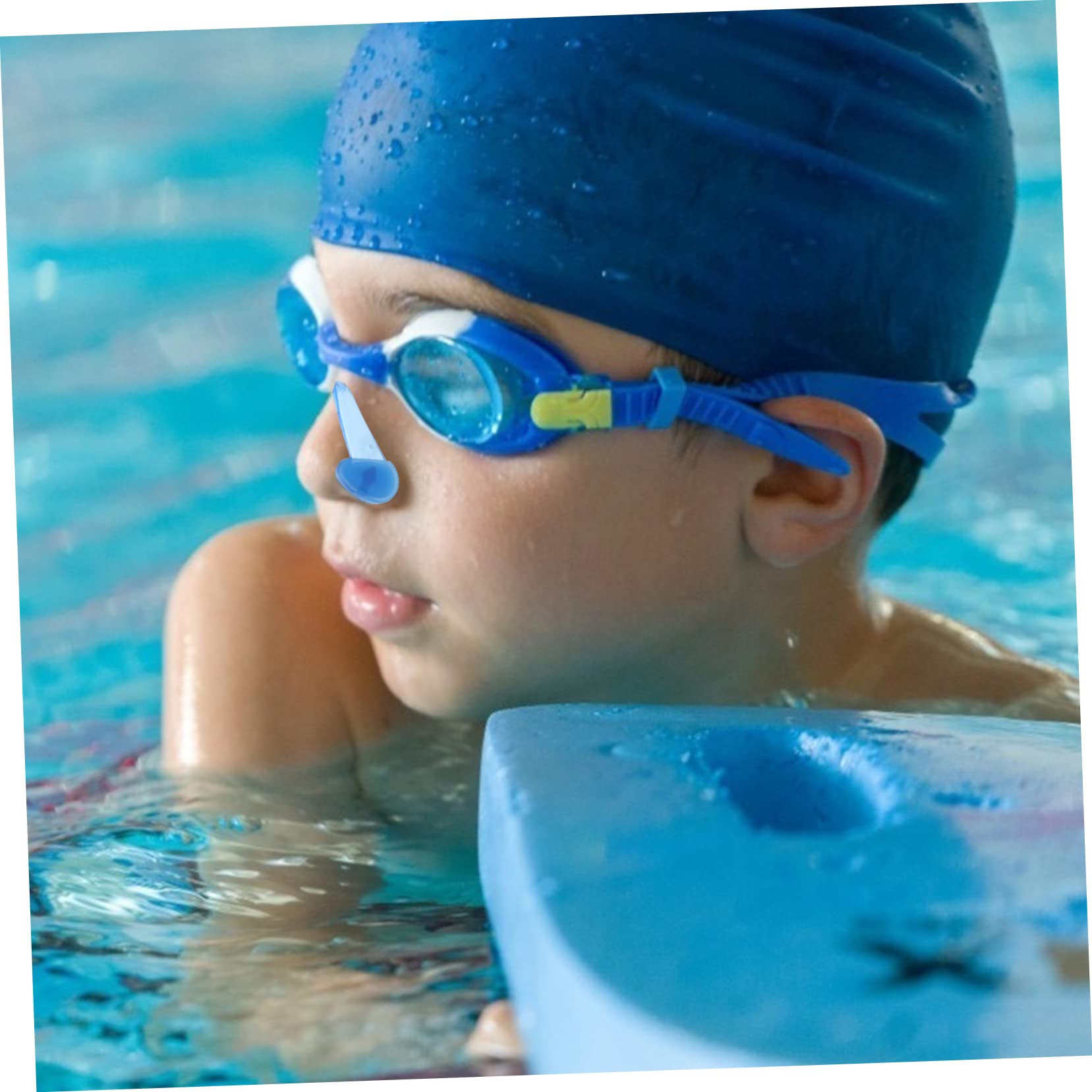 Kisangel 30stücke Schwimm-nasenklammer Teiliges Ergonomisches Design Weich Und Komfortabel Für Schwimmer Und Lernende Langlebige Und Pc-Materialien Für Pool Geeignet