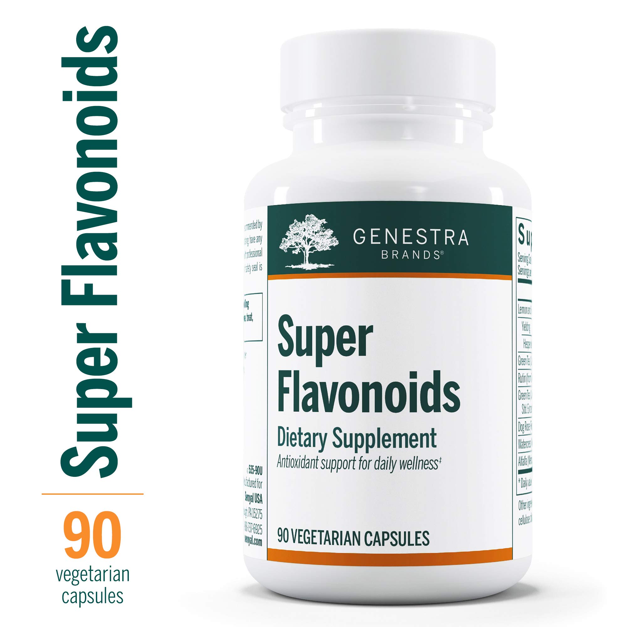 Genestra Brands Super Flavonoids Bioflavonoids and Green Tea