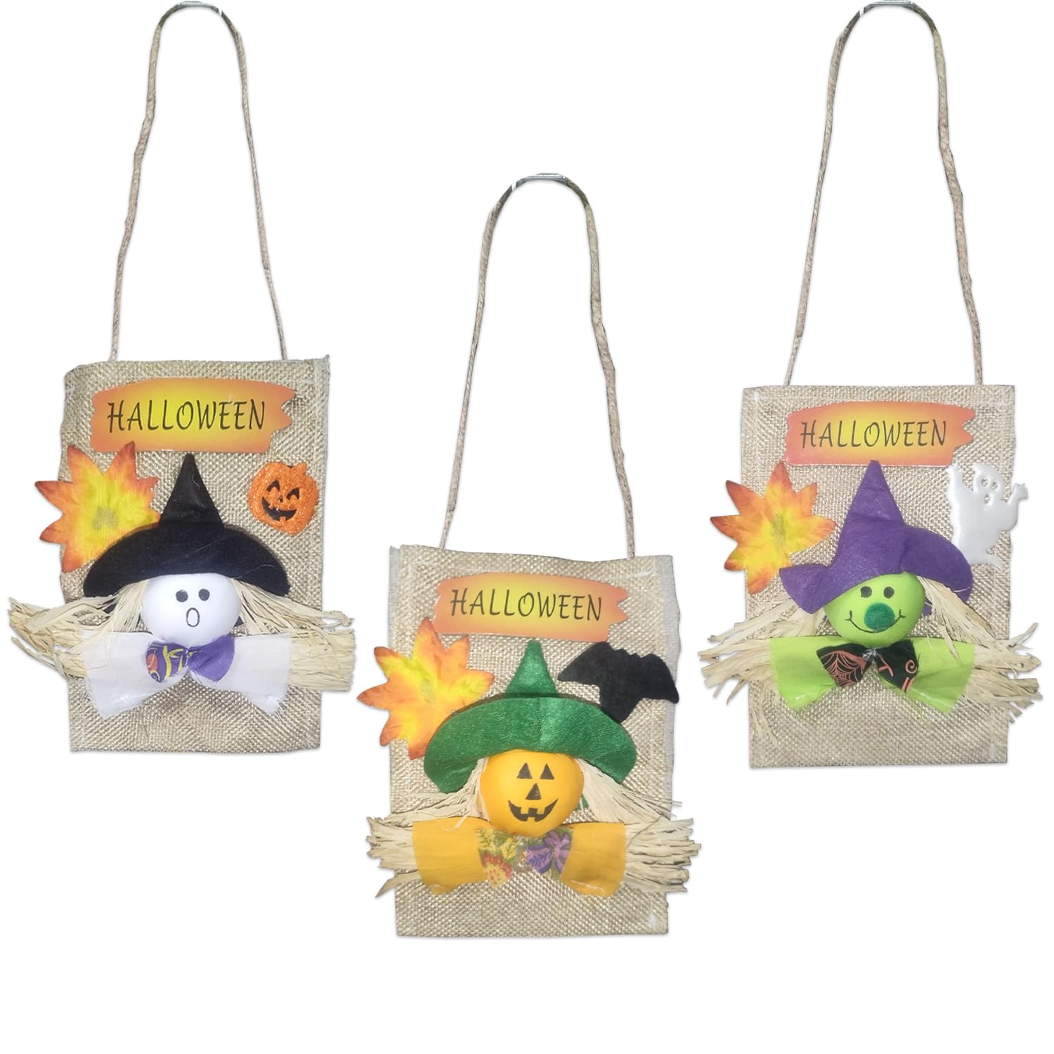 Rozi Decoration Halloween Bag for Kids, Boy, Girl Halloween Theme Party Decorations, Halloween Trick or Treat Bags, Halloween Ghost Bag Pack of 3 Pcs (B0CLKJ35MQ) Amazon Price History, Amazon Price Tracker