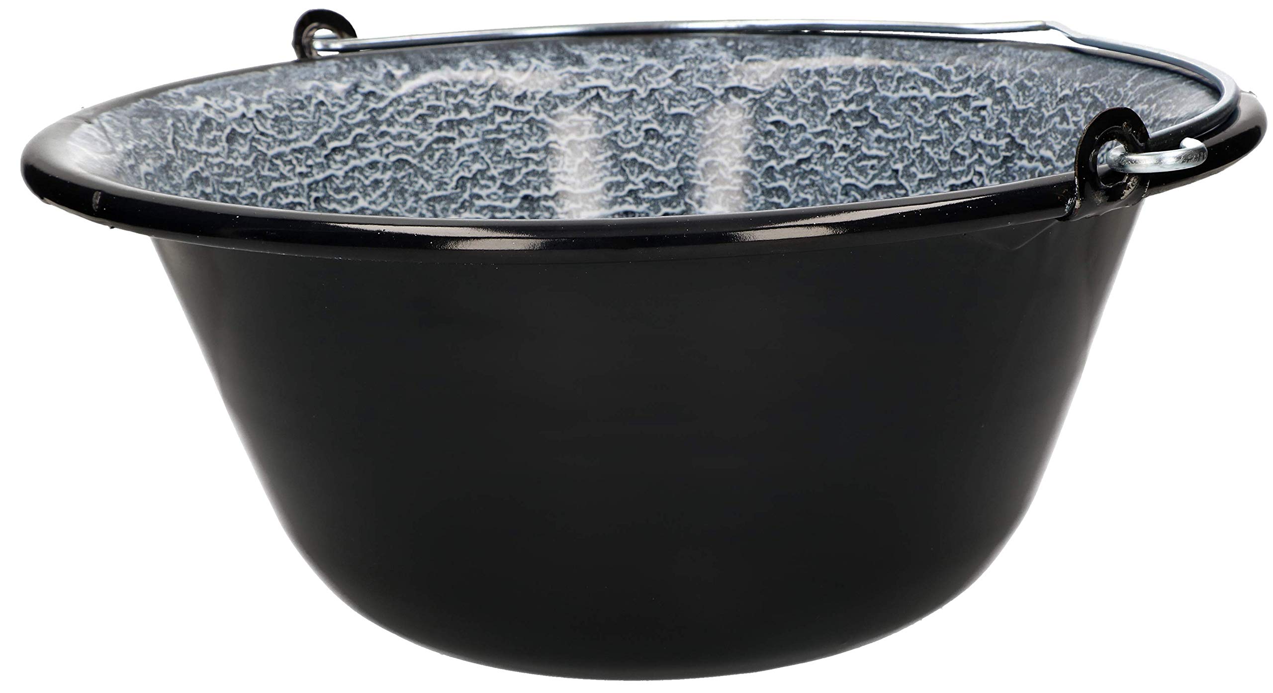 KOTARBAU® Hervidor húngaro para gulash (esmaltado, 25 L, para colgar en la estructura de trípode)