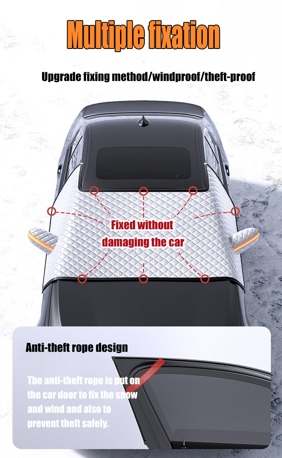 Auto Voorruit Hoes voor Skoda Karoq 2017 2018 2019 2020 2021 2022 2023