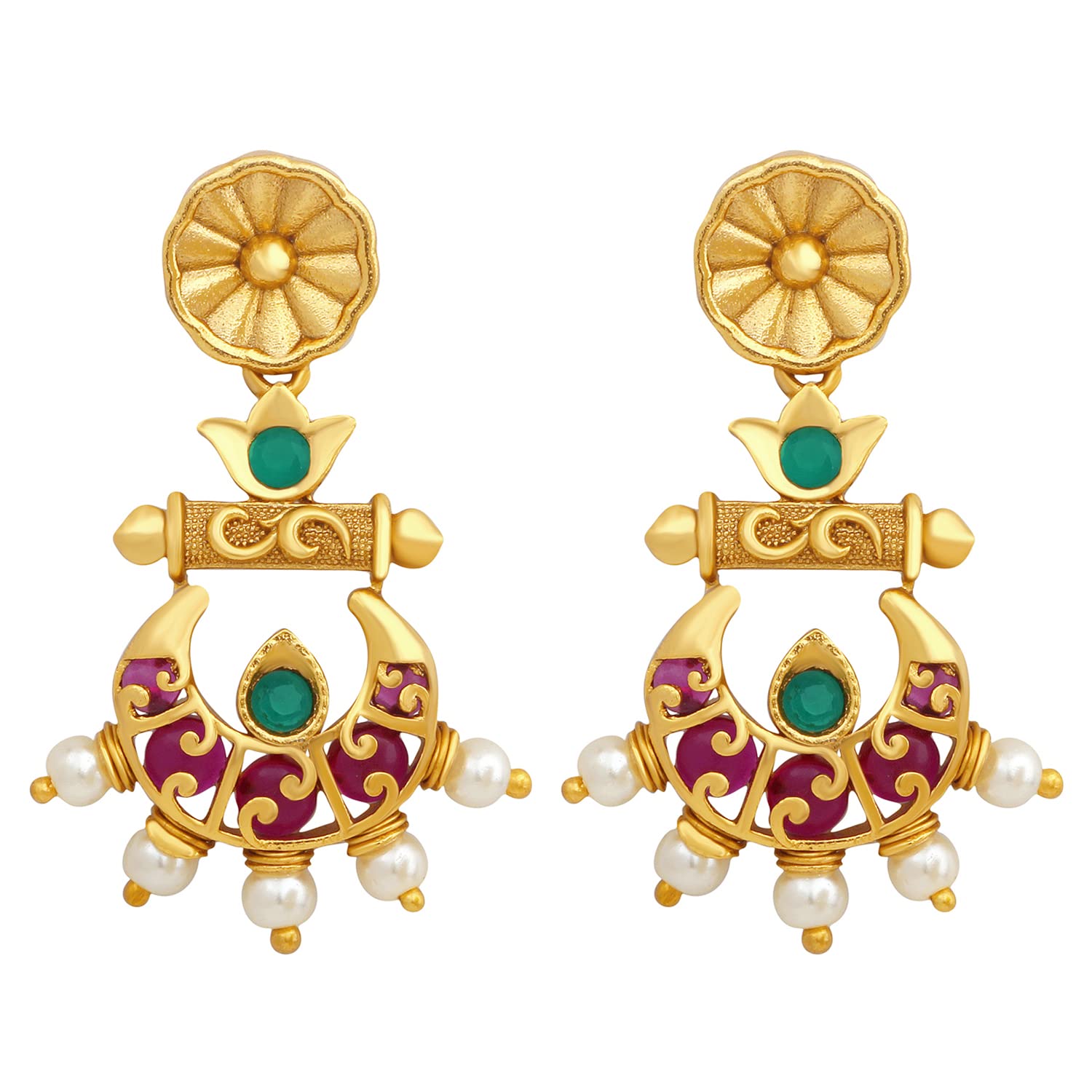 See full amazon price history chart for Peora Gold Plated Indian Traditional Red Green Design Earring Set for Women - Valentines Gift for Her Peora Gold Plated Indian Traditional Red Green Design Earring Set for Women - Valentines Gift for Her (B09YDKKM5X) Amazon Price History, Amazon Price Tracker