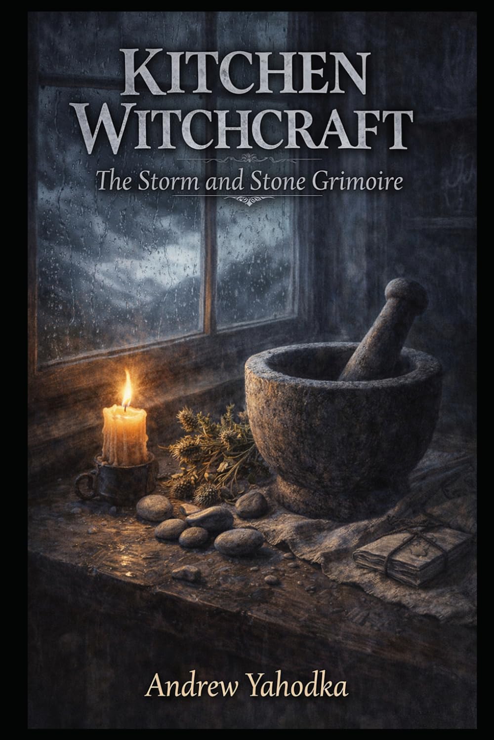 Kitchen Witchcraft: The Storm and Stone Grimoire: Weather Magic, Earth Rituals & Elemental Kitchen Spells for Witches Who Work with Nature's Forces
