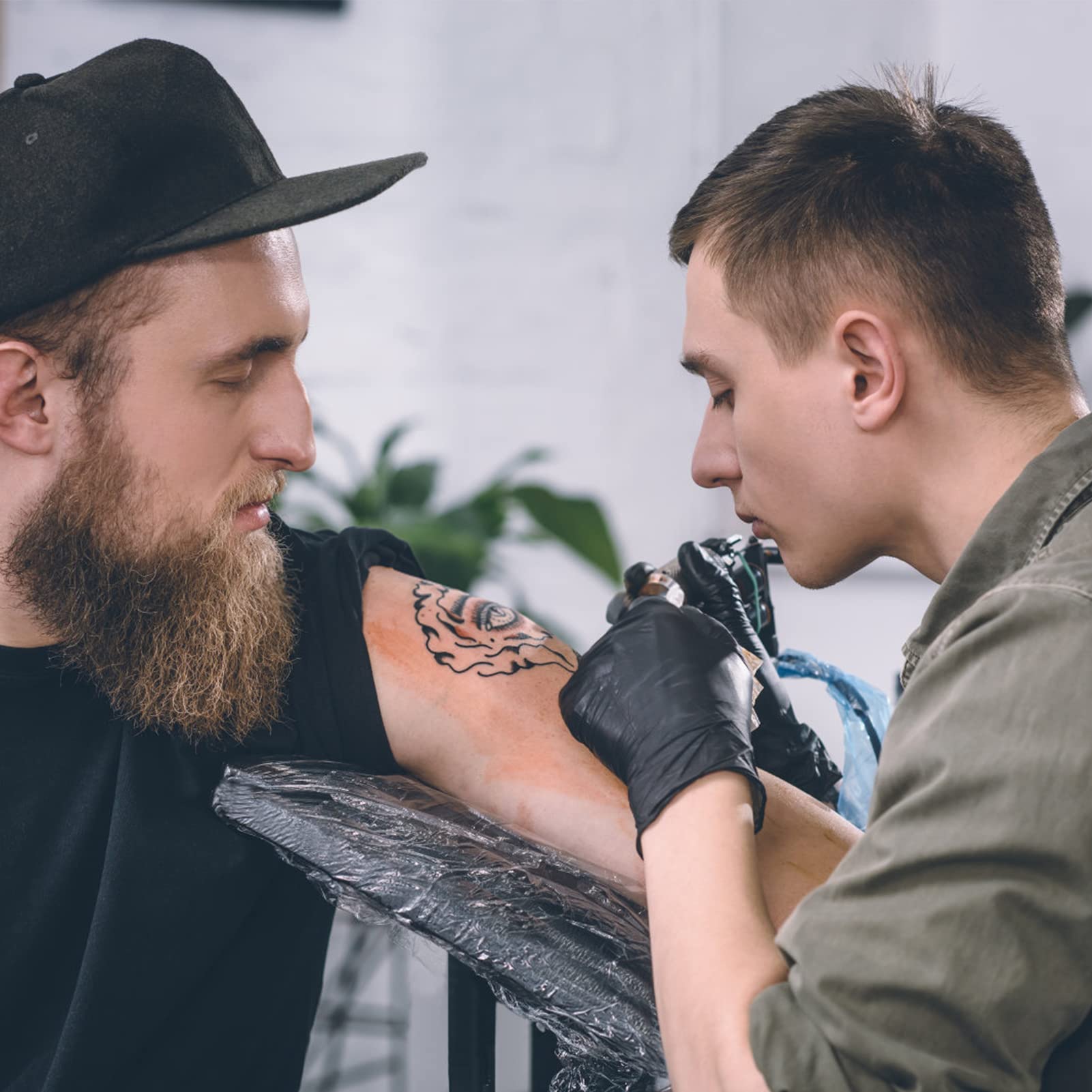 lyrlody Trípode de Reposabrazos para Tatuaje, Soporte de Descanso para Barra de Brazo Almohadilla Tattoo Altura Angulo Ajustable Soporte para Brazos con Cojín de Esponja Suave