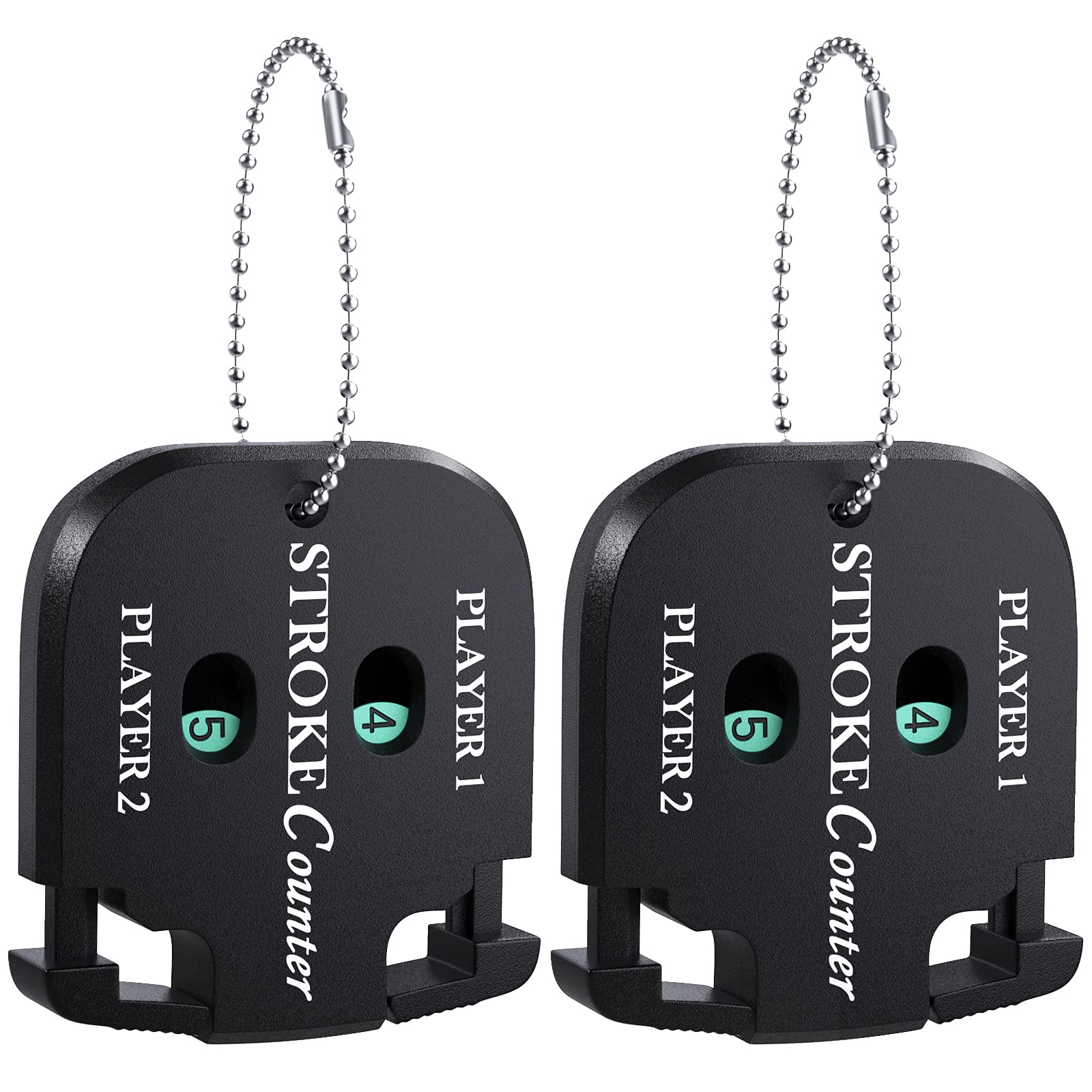 Vibit Golf Score Counter and Handheld Tally Counter Portable Shot Stroke Number Counter Clicker for Golf Game Scorekeeper Mechanical Digital Scoreboard for Sports Games Fishing Contests and Coaching