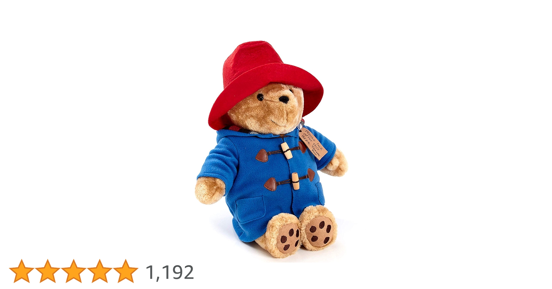 Amazon.co.jp: パディントンクラシックCuddly Plush、Large : おもちゃ