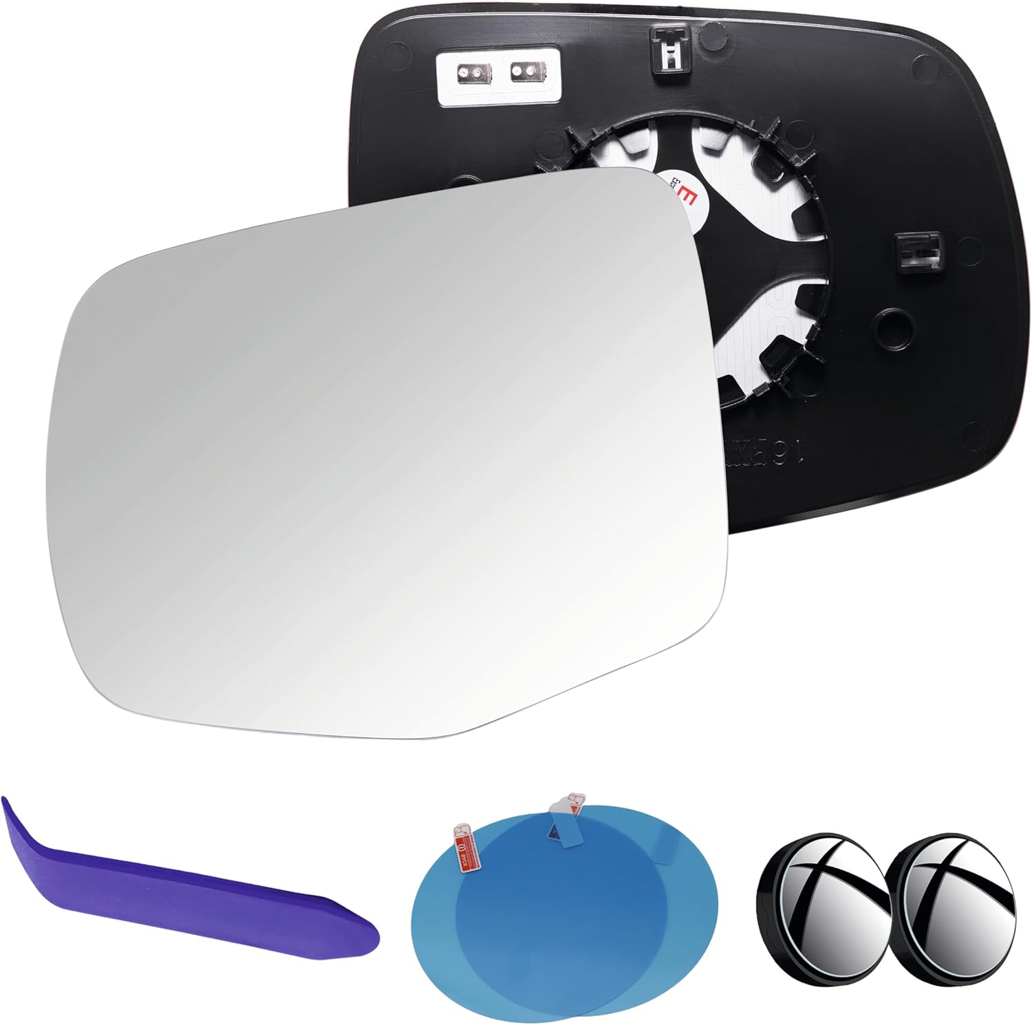 EAP Driver Side Mirror Glass Compatible With Honda Pilot 2016-2022, Ridgeline 2017-2025, Passport 2019-2023, Heated Without Auto Dimming, 76254T6ZA21 76254T6ZA11 76204TG7A91