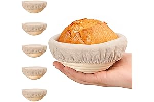 5 Inch Mini Wood Pulp Bannetons for Artisanal Sourdough