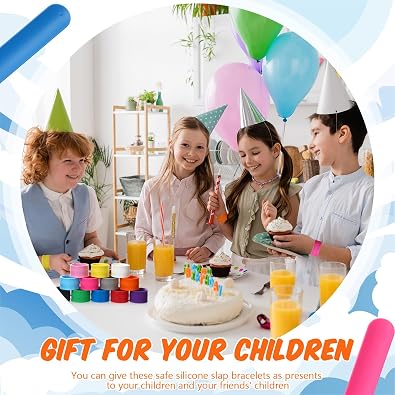 Silicone Rubbber Slap Bracelets Plain Slap Bracelets Wrist Soft and Safe Slap Bands Wrap Band