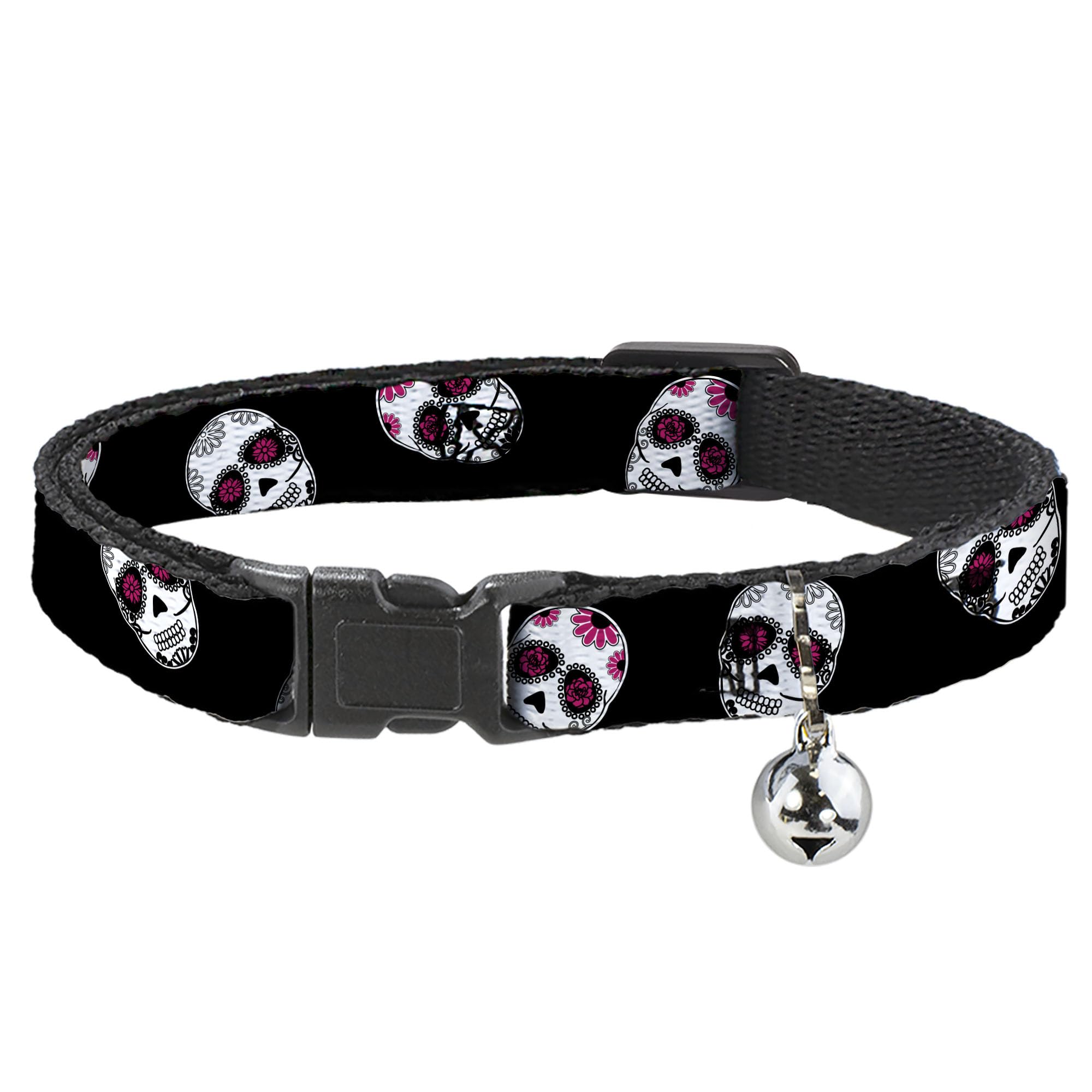 Collar para gato antiahogo Buckle-Down mediano con cierre breakaway de seguridad
